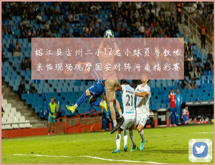 榕江县古州二小12名小球员与教练亲临现场观摩国安对阵河南精彩赛事